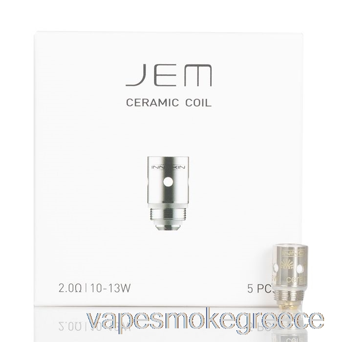 Vape Greece Innokin Jem/goby ανταλλακτικά πηνία 2.0ohm Jem κεραμικό πηνίο